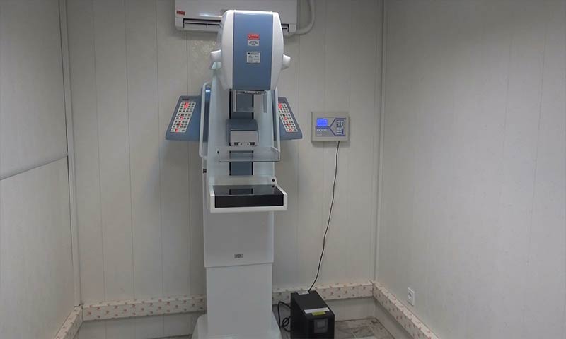 دستگاه ماموگرافی دیجیتال در بیمارستان گراش نصب و راه اندازی شد