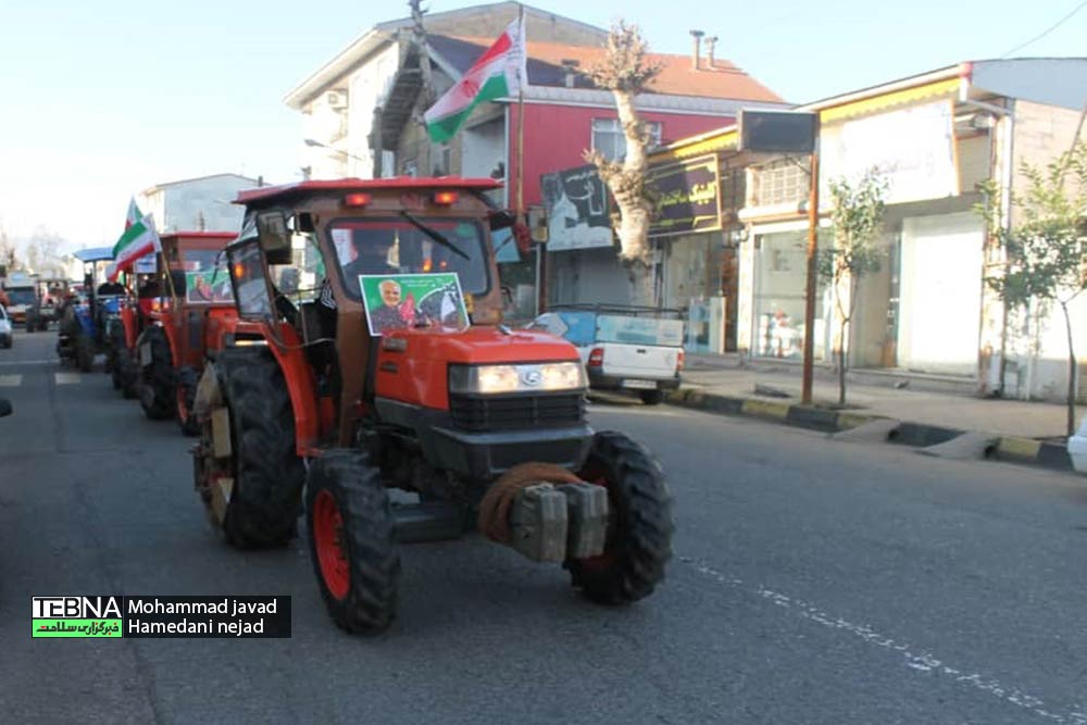 روژه خودرویی و ماشین آلات کشاورزی در شهرستان رودسر برگزار شد
