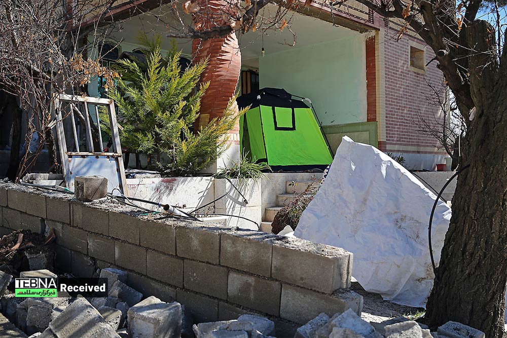 بازدید رییس قوه قضاییه  از مناطق زلزله زده سی سخت