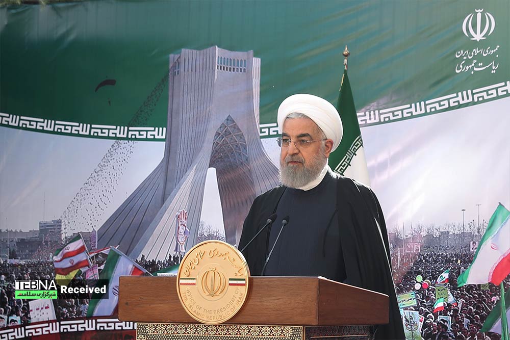 سخنان رئیس جمهور بمناسبت چهل و دومین سالگرد پیروزی انقلاب اسلامی