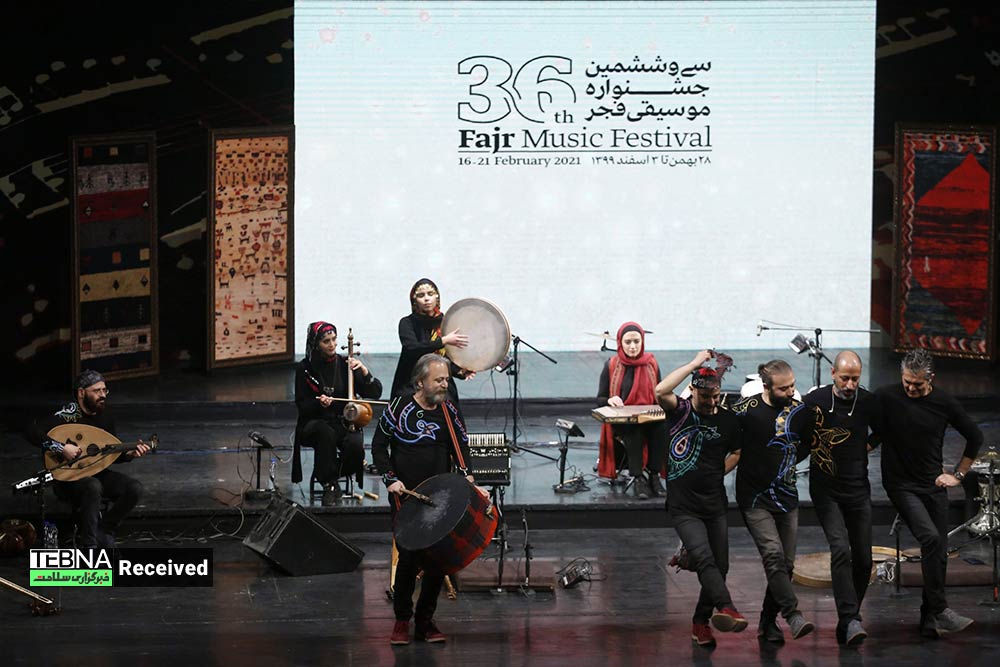 اجرای رستاک درسومین روز جشنواره موسیقی فجر