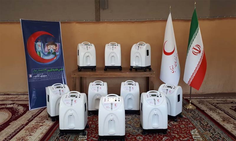 ۱۰ دستگاه اکسیژن ساز به بانک امانات پزشکی خراسان جنوبی اهدا شد