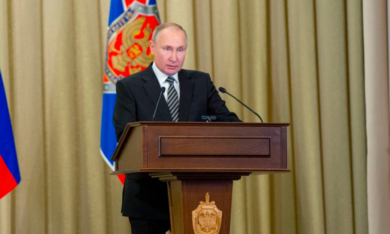 هشدار پوتین درباره تلاش‌های بی‌نام خارجی برای بی‌ثبات سازی روسیه