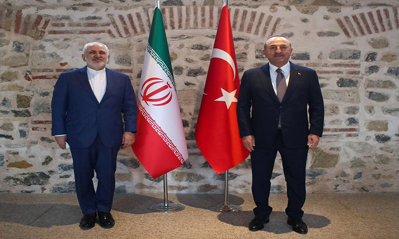 گفتگوهای وزرای امور خارجه جمهوری اسلامی ایران و ترکیه در استانبول