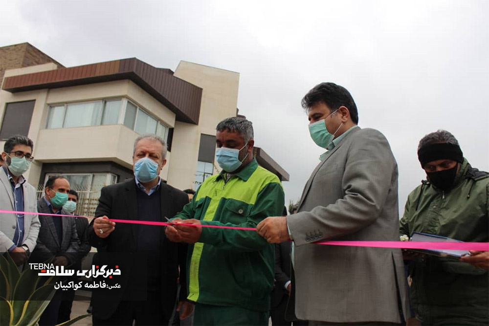 افتتاح پارک محله مدافعان سلامت/گزارش تصویری