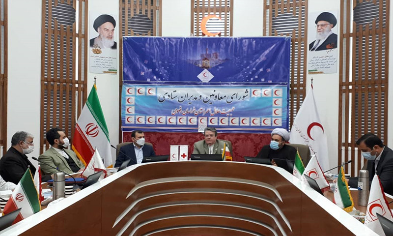 آیین تکریم و معارفه مدیر حراست هلال احمر خراسان رضوی برگزار شد
