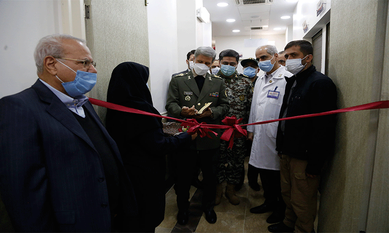 افتتاح مرکز درمانی تخصصی شهید فتح آبادی، ویژه بیماران کرونایی در بیمارستان چمران