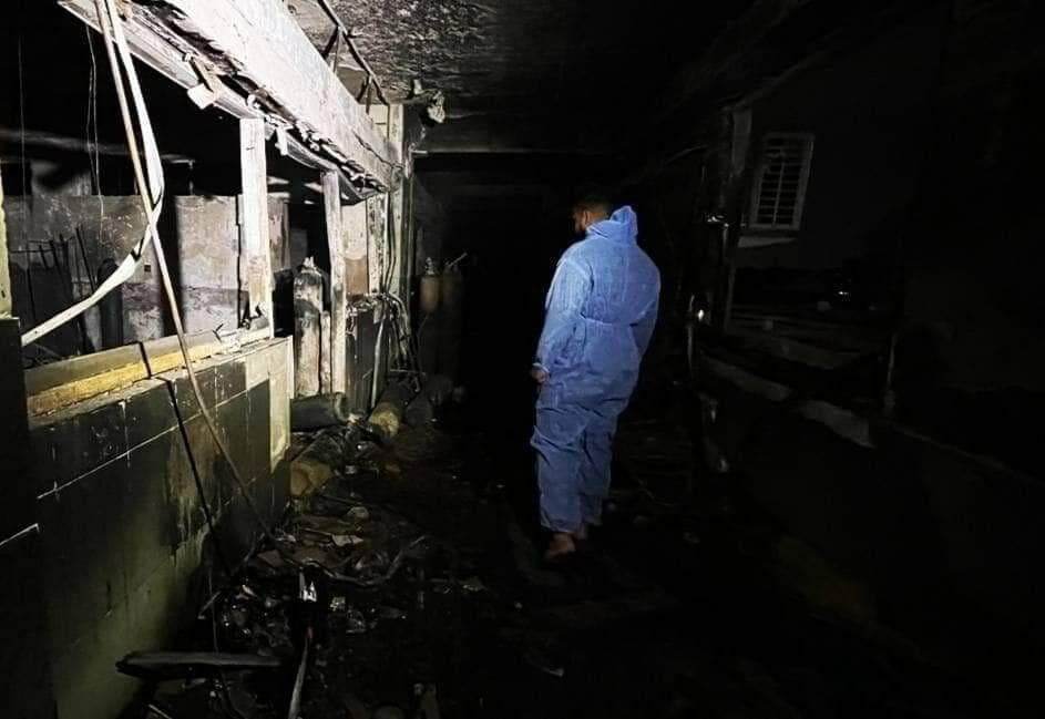 ۵۵ کشته در پی انفجار بیمارستان بیماران کرونایی بغداد