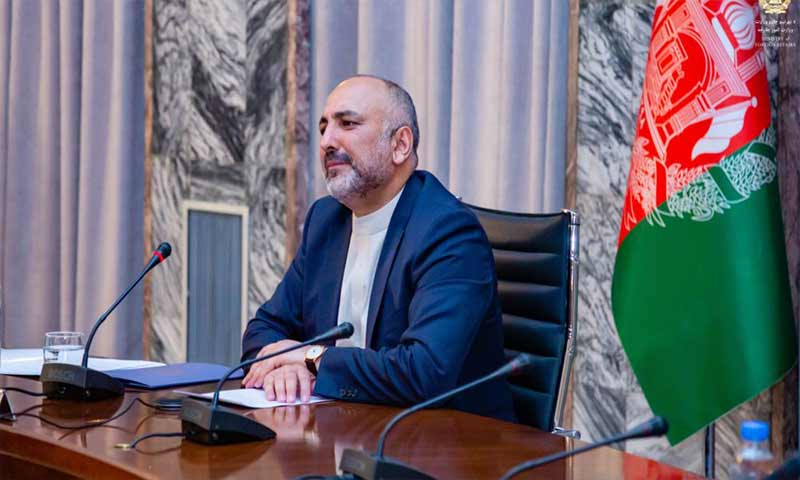 وزیر خارجه افغانستان به کرونا مبتلا شد