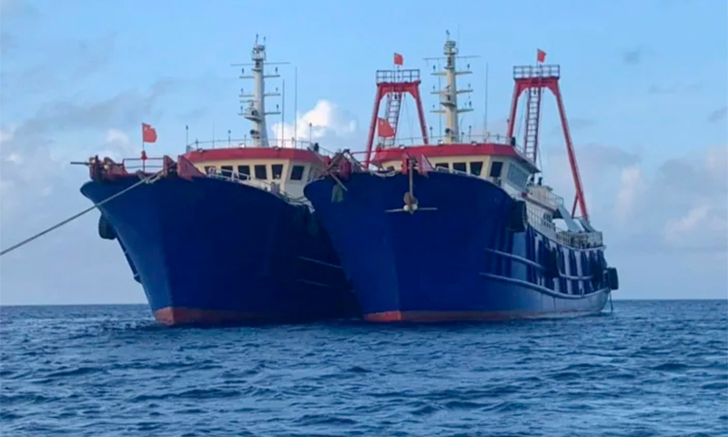 ایالات متحده و فیلیپین درباره نگرانی‌های خود از کشتی‌های چینی صحبت می‌کنند