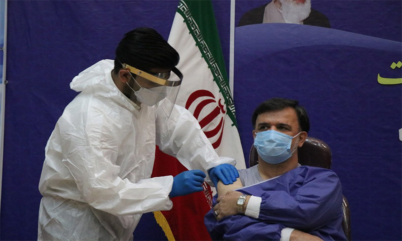 آغاز تزریق واکسن کرونای ایران - کوبا در بابل