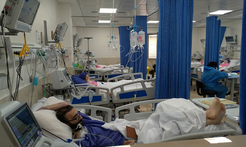 ۴۶۱ بیمار مثبت و مشکوک دارای علائم کرونا در بیمارستان های فارس بستری هستند