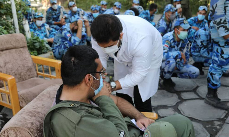 همه سربازان مناطق مرزی دوز‌های اول و دوم واکسن کرونا را زدند