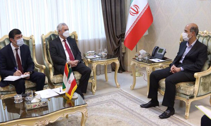 سفیر تاجیکستان با وزیر نیرو دیدار کرد