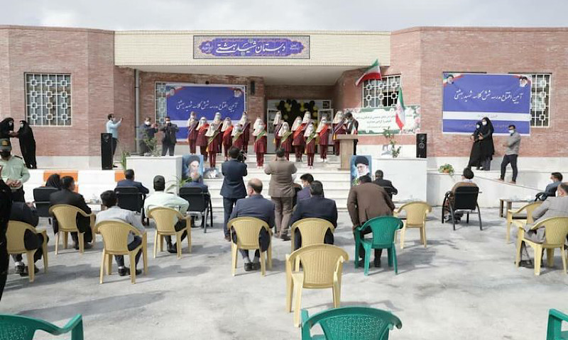 افتتاح دو باب مدرسه در بخش گلباف