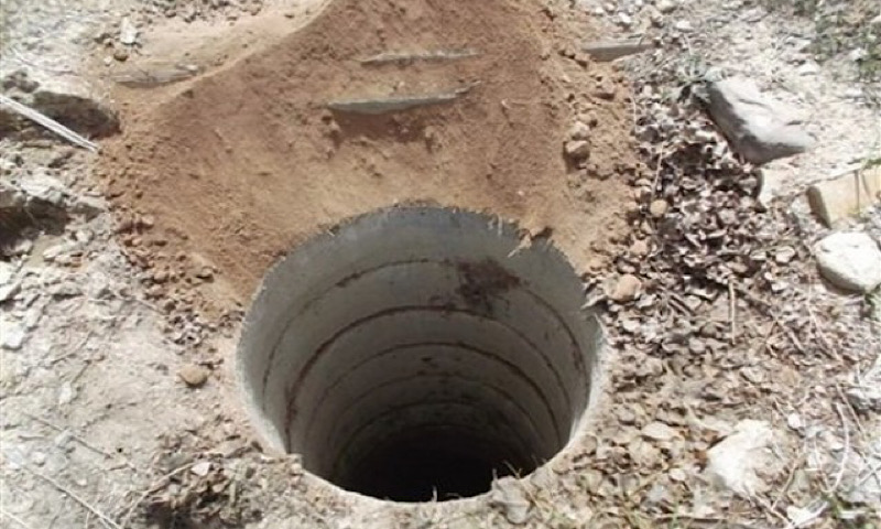 انسداد ۱۰ حلقه چاه غیرمجاز در روستای_حسینی شهرستان تایباد
