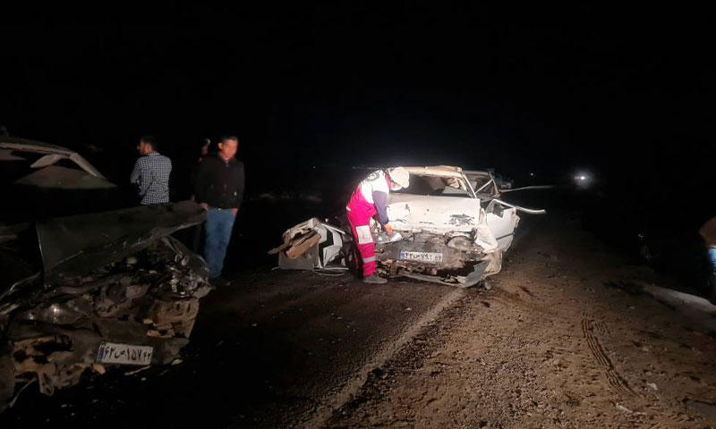 یک فوتی در حادثه واژگونی خودرو سواری در تنگه هایقر فیروزآباد
