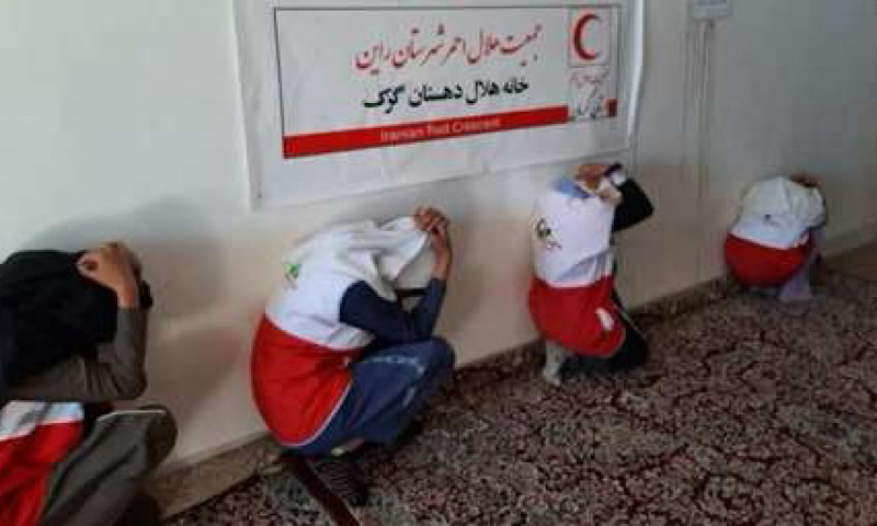 مانور سراسری پناهگیری در زمان وقوع زلزله با شعار « ایران آماده»