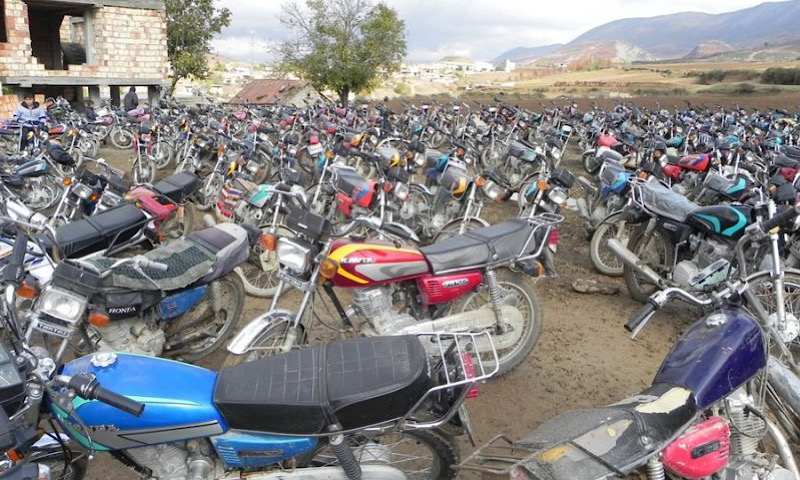 شرایط ویژه ترخیص ۱۰ هزار موتورسیکلت و خودرو در کردستان